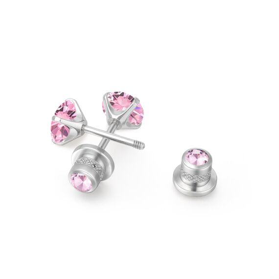 Limerencia Titan Ohrringe für Damen Herren, G23 Medizinische Ohrstecker Hypoallergen Gesundheitsstecker, 8 Farben 5MM CZ Ohrringe für empfindliche Ohren, Mode Damenschmuck
