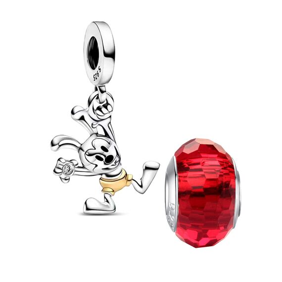 HappyStar beads charms,passt Charms Armbänder Halskette Europäischen Schmuck ，Bead Charms für Damen,925 Sterling Silber Dangle Anhänger