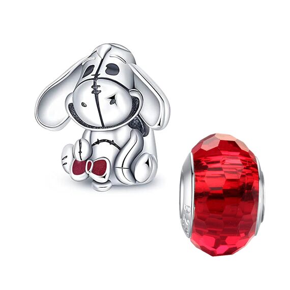 HappyStar beads charms,passt Charms Armbänder Halskette Europäischen Schmuck ，Bead Charms für Damen,925 Sterling Silber Dangle Anhänger