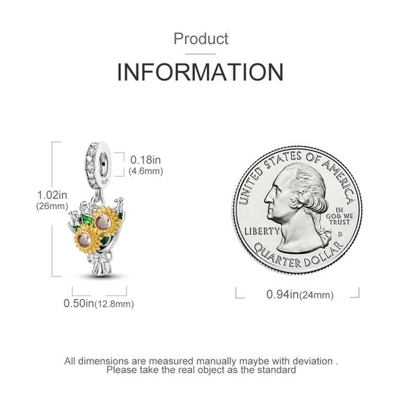 MULA Charms Anhänger Silber 925 für Armbänder, Kompatibel mit Europäischen Armbändern und Halskette für Frauen