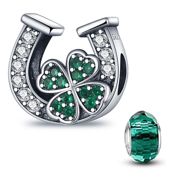 HappyStar beads charms,passt Charms Armbänder Halskette Europäischen Schmuck ，Bead Charms für Damen,925 Sterling Silber Dangle Anhänger