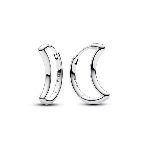 PANDORA Moments Mond-Ohrringe aus Sterling Silber, 292989C00