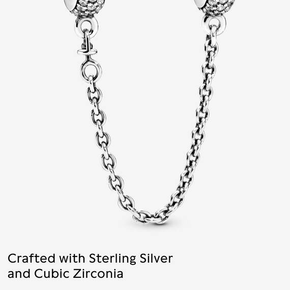 PANDORA Damen Pavé Inspiration Komfortkette 791736CZ-05
