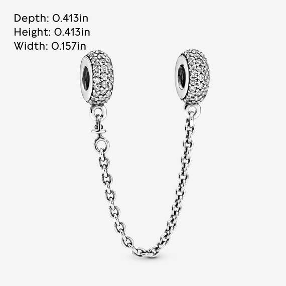 PANDORA Damen Pavé Inspiration Komfortkette 791736CZ-05