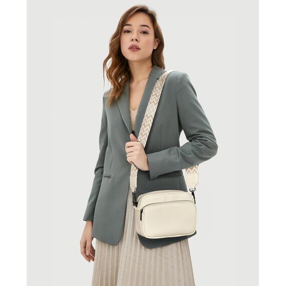 GASSDA Umhängetasche Damen Kleine Handtasche PU Leder Crossbody Bag Moderne Taschen mit Abnehmbarem Schultergurt