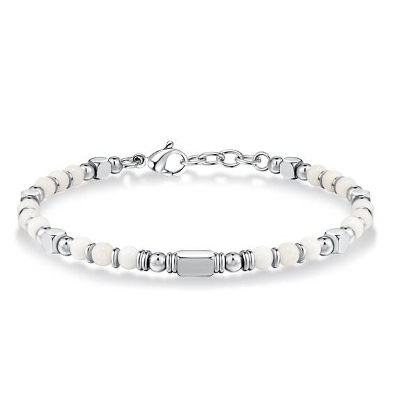SIUMAL Boho Armband Damen, Natürliches Steine Armbänder für Frauen Party Weihnachten Geburtstag Jubiläum Abschluss Valentinstag Muttertag