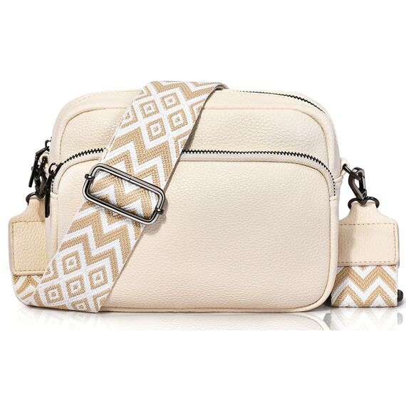 GASSDA Umhängetasche Damen Kleine Handtasche PU Leder Crossbody Bag Moderne Taschen mit Abnehmbarem Schultergurt