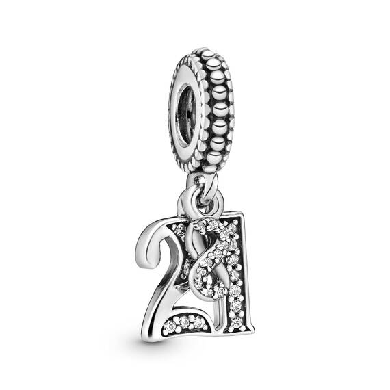 PANDORA Damen-Bead Charms 925 Sterlingsilber 797263CZ