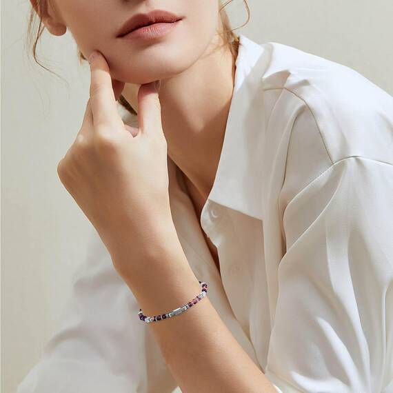 SIUMAL Boho Armband Damen, Natürliches Steine Armbänder für Frauen Party Weihnachten Geburtstag Jubiläum Abschluss Valentinstag Muttertag