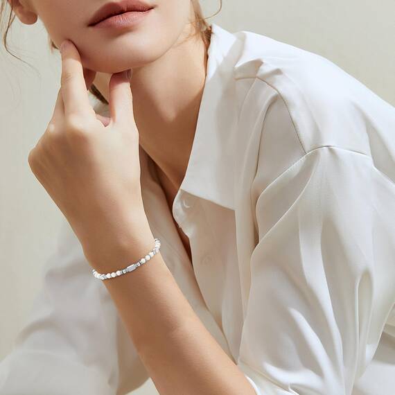SIUMAL Boho Armband Damen, Natürliches Steine Armbänder für Frauen Party Weihnachten Geburtstag Jubiläum Abschluss Valentinstag Muttertag