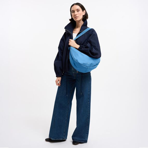 GOT BAG Crossbody Moon Bag | Halbmond Handtasche Wasserabweisend | Stylische Umhängetasche mit verstellbarem Gurt