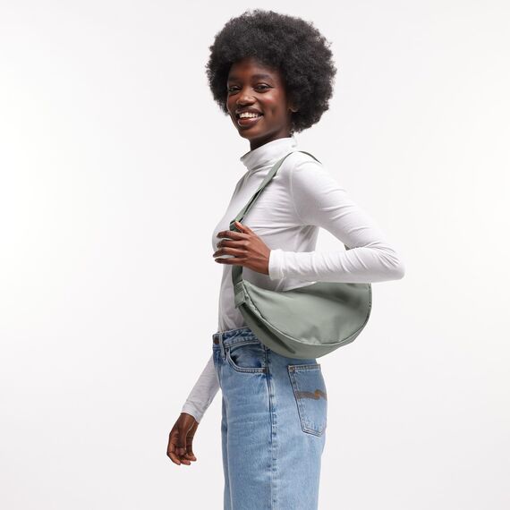 GOT BAG Crossbody Moon Bag | Halbmond Handtasche Wasserabweisend | Stylische Umhängetasche mit verstellbarem Gurt