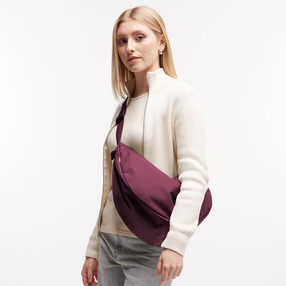 GOT BAG Crossbody Moon Bag | Halbmond Handtasche Wasserabweisend | Stylische Umhängetasche mit verstellbarem Gurt