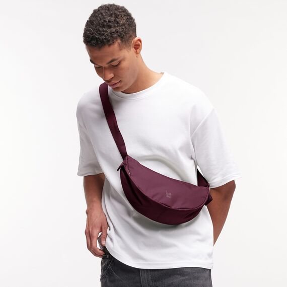 GOT BAG Crossbody Moon Bag | Halbmond Handtasche Wasserabweisend | Stylische Umhängetasche mit verstellbarem Gurt