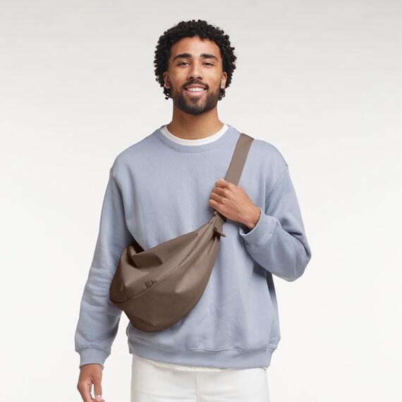 GOT BAG Crossbody Moon Bag | Halbmond Handtasche Wasserabweisend | Stylische Umhängetasche mit verstellbarem Gurt