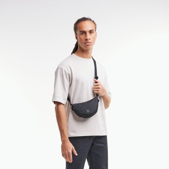 GOT BAG Crossbody Moon Bag | Halbmond Handtasche Wasserabweisend | Stylische Umhängetasche mit verstellbarem Gurt