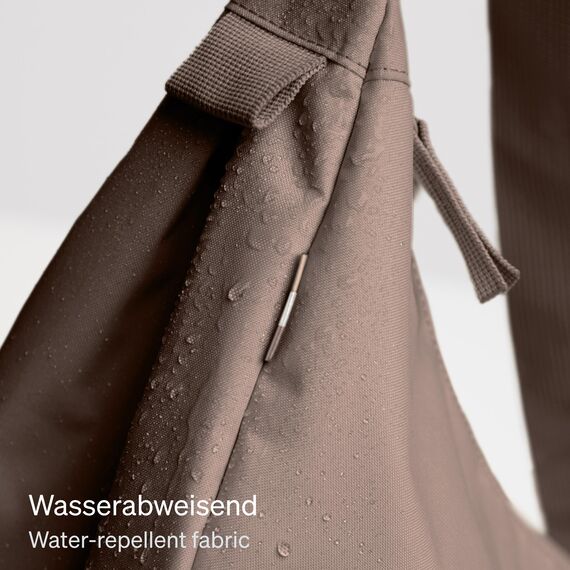 GOT BAG Crossbody Moon Bag | Halbmond Handtasche Wasserabweisend | Stylische Umhängetasche mit verstellbarem Gurt