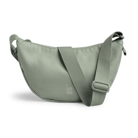 GOT BAG Crossbody Moon Bag | Halbmond Handtasche Wasserabweisend | Stylische Umhängetasche mit verstellbarem Gurt