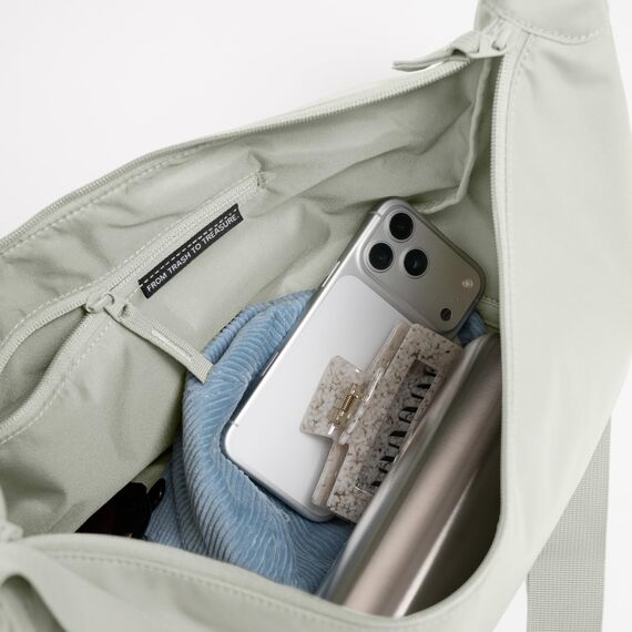 GOT BAG Crossbody Moon Bag | Halbmond Handtasche Wasserabweisend | Stylische Umhängetasche mit verstellbarem Gurt