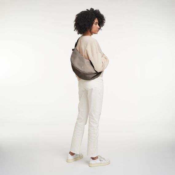 GOT BAG Crossbody Moon Bag | Halbmond Handtasche Wasserabweisend | Stylische Umhängetasche mit verstellbarem Gurt