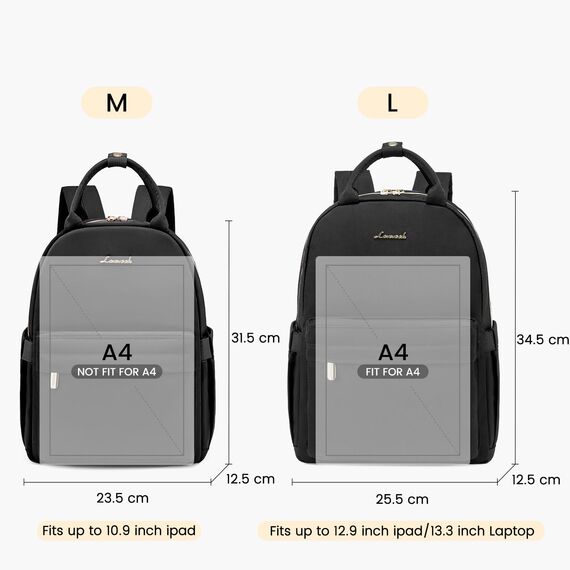 LOVEVOOK Kleiner Rucksack Damen Klein Cityrucksack Handtasche 2 in 1 Wasserdicht Tagesrucksack Mini Backpack Women Elegant Casual Daypack für Reise Freizeit Einkauf Arbeit