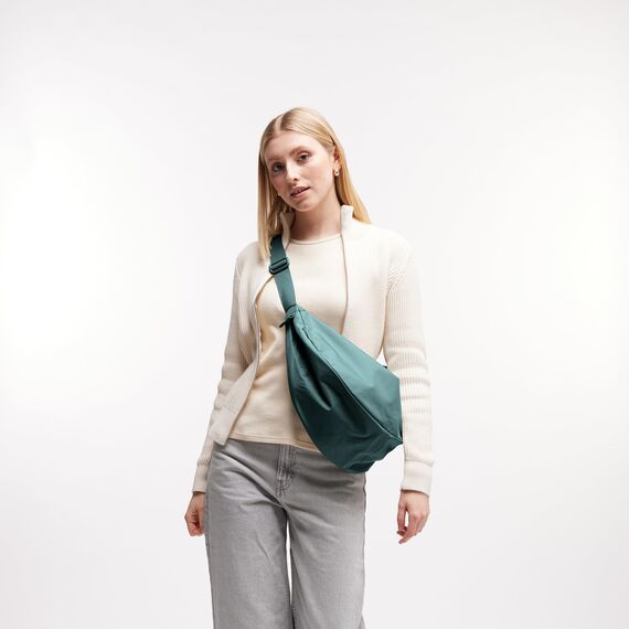 GOT BAG Crossbody Moon Bag | Halbmond Handtasche Wasserabweisend | Stylische Umhängetasche mit verstellbarem Gurt