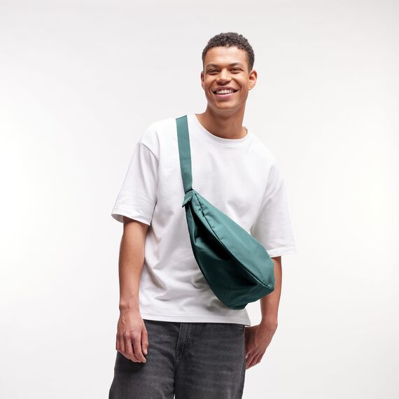GOT BAG Crossbody Moon Bag | Halbmond Handtasche Wasserabweisend | Stylische Umhängetasche mit verstellbarem Gurt