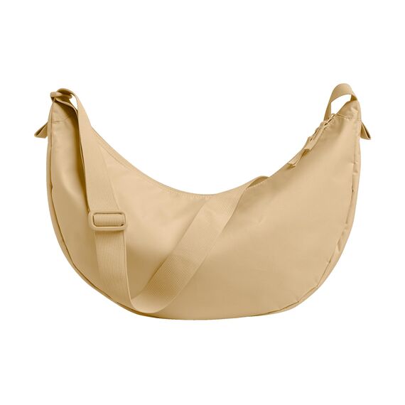 GOT BAG Moon Bag Umhängetasche aus Ocean Impact Plastic | Wasserdichte Halbmondtasche | Elegante Umhängetasche mit verstellbarem Riemen, Ufer