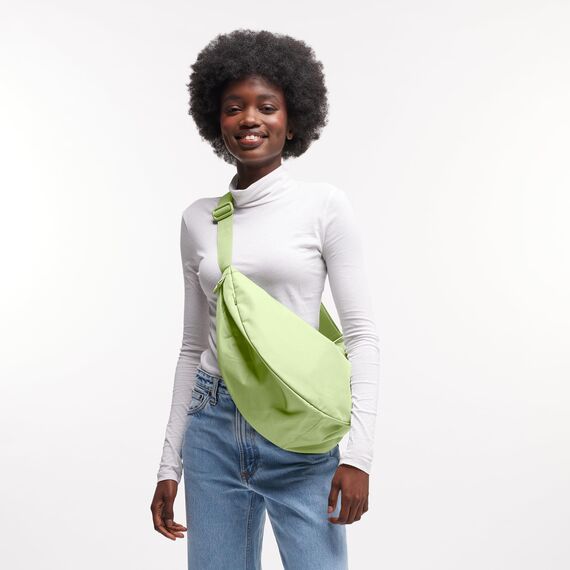 GOT BAG Crossbody Moon Bag | Halbmond Handtasche Wasserabweisend | Stylische Umhängetasche mit verstellbarem Gurt