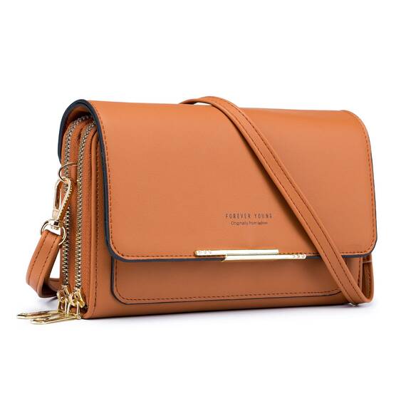 Roulens Klein Handy Umhängetasche,Damen Kleine Umhängetasche, Veganes Leder Crossbody Schultertasche Reisepass Handytasche mit Kartenschlitz Verstellbar Abnehmbar Schultergurt