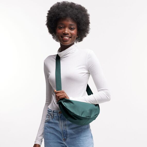 GOT BAG Crossbody Moon Bag | Halbmond Handtasche Wasserabweisend | Stylische Umhängetasche mit verstellbarem Gurt