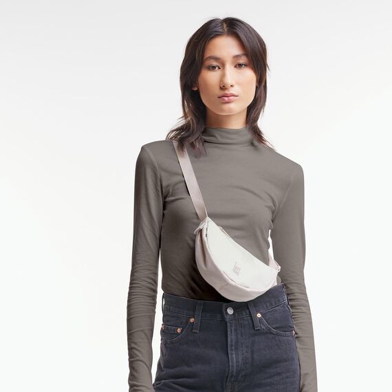 GOT BAG Crossbody Moon Bag | Halbmond Handtasche Wasserabweisend | Stylische Umhängetasche mit verstellbarem Gurt