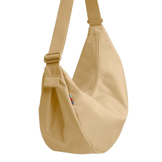 GOT BAG Moon Bag Umhängetasche aus Ocean Impact Plastic | Wasserdichte Halbmondtasche | Elegante Umhängetasche mit verstellbarem Riemen, Ufer