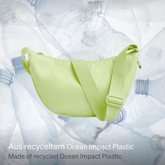 GOT BAG Crossbody Moon Bag | Halbmond Handtasche Wasserabweisend | Stylische Umhängetasche mit verstellbarem Gurt