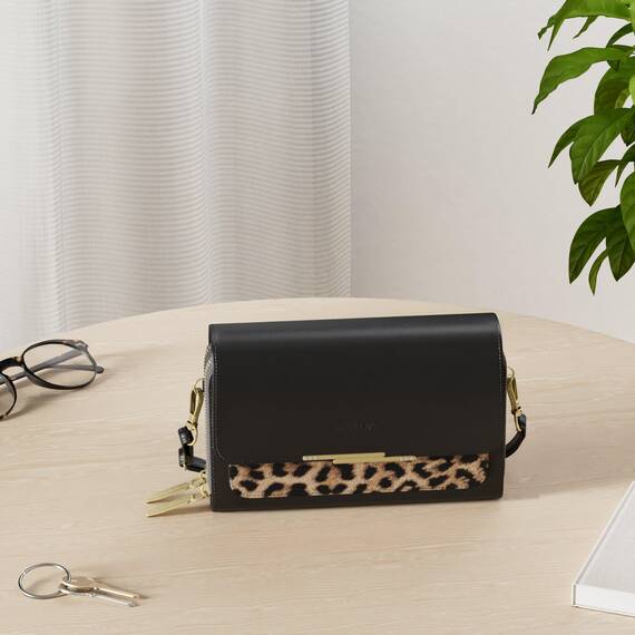 Roulens Klein Handy Umhängetasche,Damen Kleine Umhängetasche, Veganes Leder Crossbody Schultertasche Reisepass Handytasche mit Kartenschlitz Verstellbar Abnehmbar Schultergurt