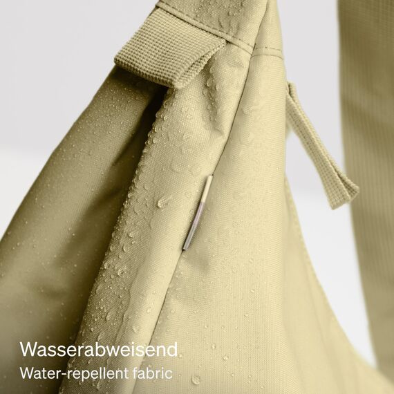 GOT BAG Crossbody Moon Bag | Halbmond Handtasche Wasserabweisend | Stylische Umhängetasche mit verstellbarem Gurt