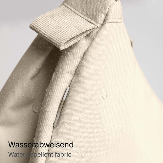 GOT BAG Moon Bag Small Monochrome Damenhandtasche, Salt, Salz