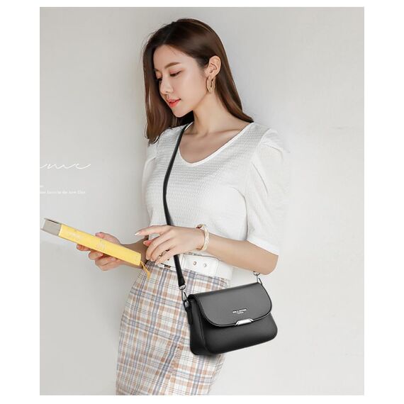 Sun Awesome Umhängetaschen Geldbörse Handtasche Crossbody bag Taschen tasche für Damen Schwarz