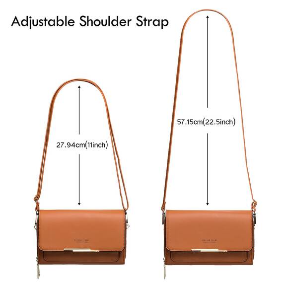 Roulens Klein Handy Umhängetasche,Damen Kleine Umhängetasche, Veganes Leder Crossbody Schultertasche Reisepass Handytasche mit Kartenschlitz Verstellbar Abnehmbar Schultergurt