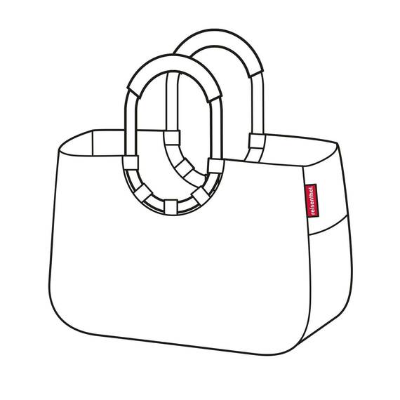 reisenthel loopshopper L 46 x 34,5 x 25 cm / 25 l / diamonds mocha