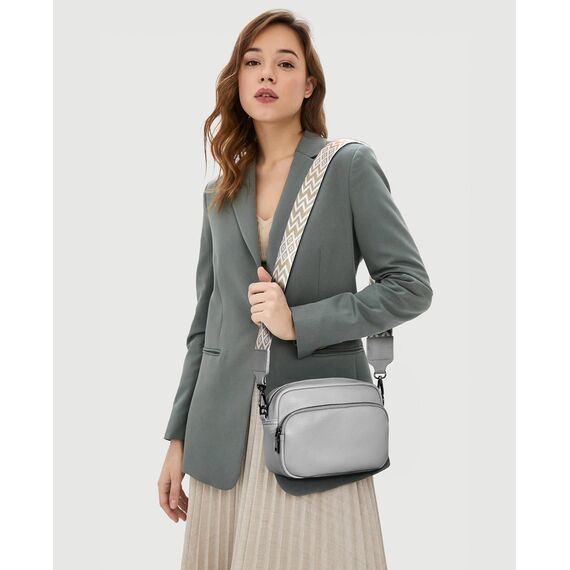 GASSDA Umhängetasche Damen Kleine Handtasche Damen PU Leder Crossbody Bag Moderne Taschen mit Abnehmbarem Schultergurt