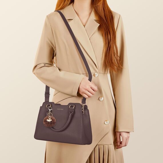 IGOLUMON Handtasche Damen Mittelgroß Tasche Leder Henkeltasche Damen-Henkeltaschen Tote Bag Handtaschen Taschen Schultertaschen Umhängetasche Schultertasche Damenhandtaschen Kaffee