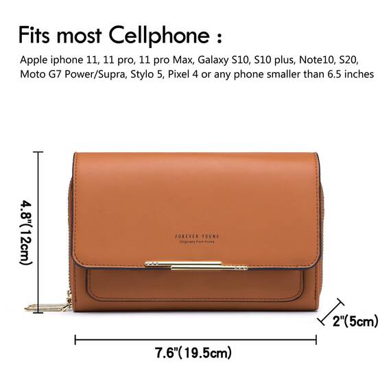 Roulens Klein Handy Umhängetasche,Damen Kleine Umhängetasche, Veganes Leder Crossbody Schultertasche Reisepass Handytasche mit Kartenschlitz Verstellbar Abnehmbar Schultergurt