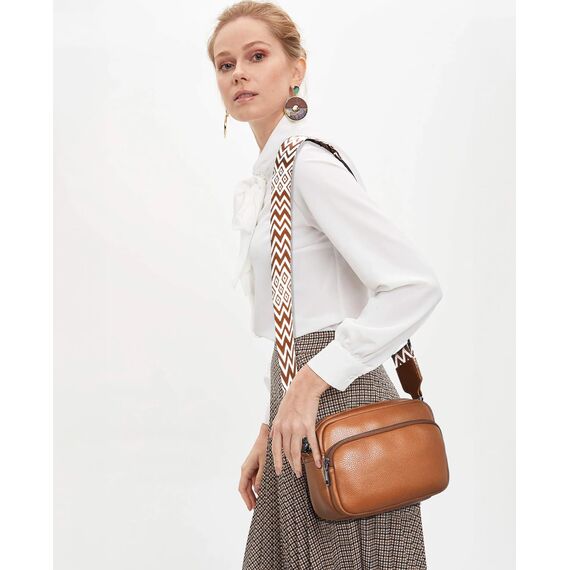 GASSDA Umhängetasche Damen Kleine Handtasche Damen PU Leder Crossbody Bag Moderne Taschen mit Abnehmbarem Schultergurt