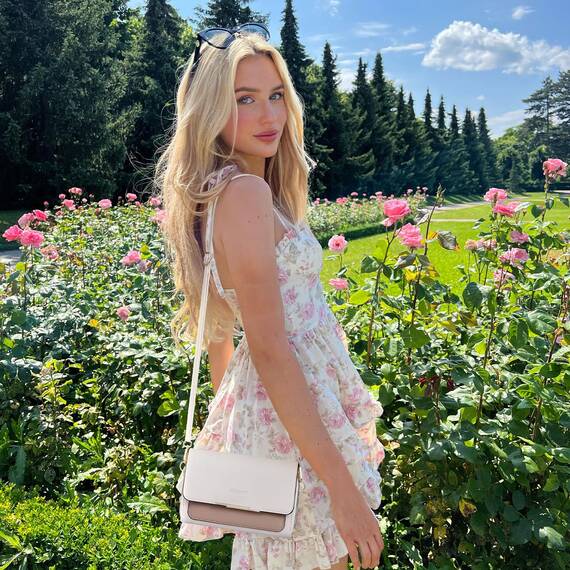 Roulens Klein Handy Umhängetasche,Damen Kleine Umhängetasche, Veganes Leder Crossbody Schultertasche Reisepass Handytasche mit Kartenschlitz Verstellbar Abnehmbar Schultergurt