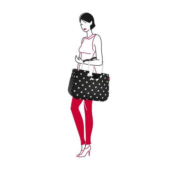 reisenthel loopshopper L 46 x 34,5 x 25 cm / 25 l / mixed dots