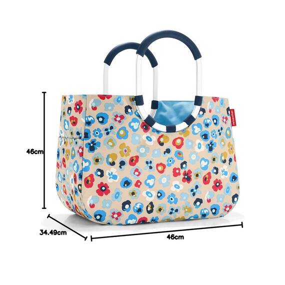 reisenthel loopshopper L 46 x 34,5 x 25 cm / 25 l / millefleurs