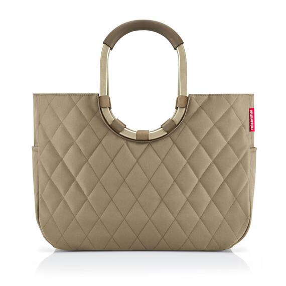 reisenthel® Loopshopper L Frame Rhombus Olive OR5047
