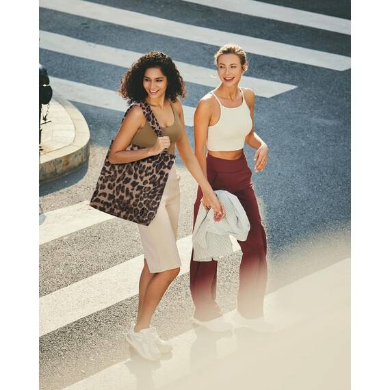 Prite Handtasche Damen Tote Bag Shopper Groß Umhängetasche Cord Beuteltasche Stofftasche für College Schule Arbeit Reisen Einkaufen