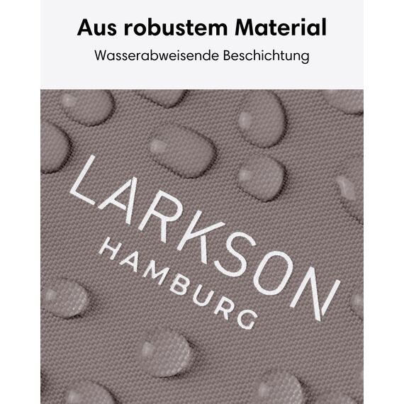 LARKSON Crossbody Bag Damen & Herren Braun - Solveig Medium - Umhängetasche im Halbmond Style - Halbrunde Schultertasche - Moon Bag Design - Wasserabweisend